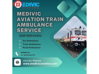 Pick a Medivic Aviation Train Ambulance for Risk-Free Transportation in Mumbai