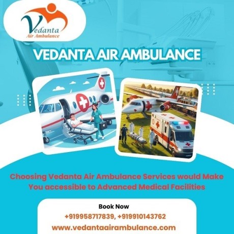 most-splendid-patient-shifting-service-by-vedanta-air-ambulance-service-in-allahabad-big-0