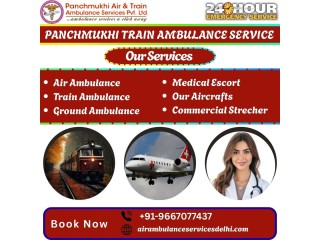 Panchmukhi Train Ambulance Service in Hyderabad- Top Class Medical Transportation