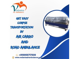 Vedanta hearse transportation services in Guwahati ensure that the transfer is completed on time