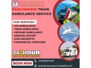 Panchmukhi ICU Train Ambulance in Ranchi -Comfortable Experience to the Patient during Transfer