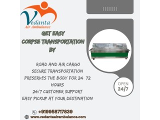 Vedanta hearse transport offers respectful transportation for families in Hyderabad