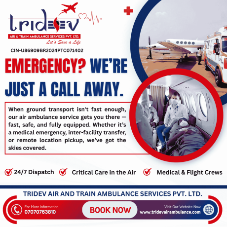 sufferers-go-with-the-tridev-air-ambulance-services-in-kolkata-in-any-weather-big-0