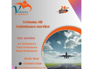 Vedanta Air Ambulance in Delhi Provides Medical Assistance During Travel