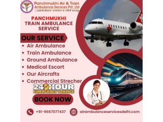 Panchmukhi ICU Train Ambulance in Ranchi- Helpful in Conducting Safe Medical Transfer