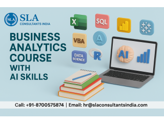 Best Business Analytics Course with AI Skills, "Salary hikes follow skill spikes" Learn From "SLA Consultants India" Upskill with best Job in 2026