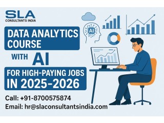 Data Analyst Course in Noida, Sector 12, Free Alteryx, R Business Analytics with AI by SLA Consultants Noida,  Update Skills for 2026 Jobs