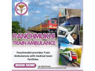 Get a Train Ambulance from Varanasi with Unique Medical Attention