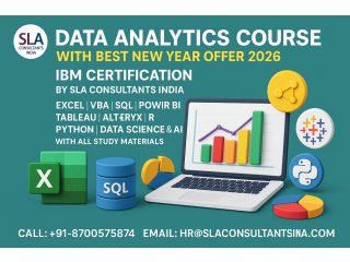 Data Analytics Course in Delhi, 110007 -  "New Year Offer 2026" Free Tableau and "Data Science Course" [with IBM Certification Support]