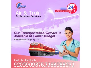 Falcon Train Ambulance Service in Guwahati Operates as a Mobile Intensive Care Unit