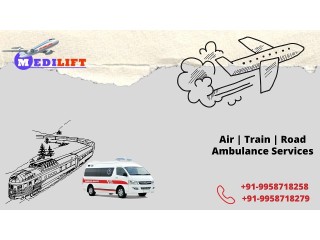 Book Medilift Train Ambulance Service in Guwahati with Ultimate Medical Solution