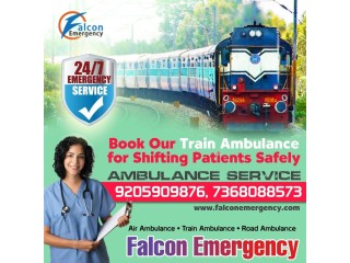 Falcon Emergency Train Ambulance Services in Patna is Operating Efficiently