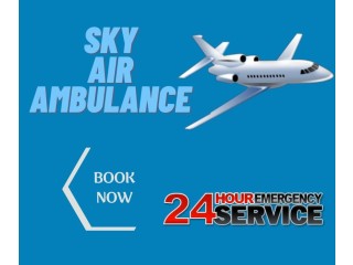 Choose Sky Air Ambulance in Patna with the Finest Healthcare Aid