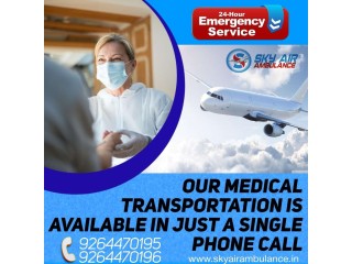 Use Sky Air Ambulance from Kolkata at an Inexpensive Rate