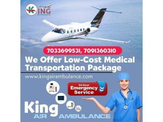 Get the Best Air Ambulance Service Provider in Varanasi by King