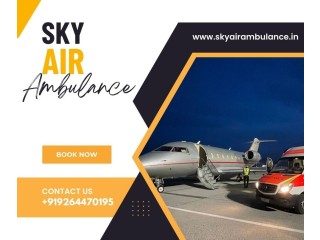 Fast Air Ambulance from Kolkata with Top Medical Setup by Sky