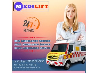 Medilift Ambulance Service in Danapur, Patna  Emergency and Non-Emergency Services