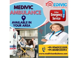 Medivic Ambulance Service in Hatia, Jharkhand  Finest, and Safest