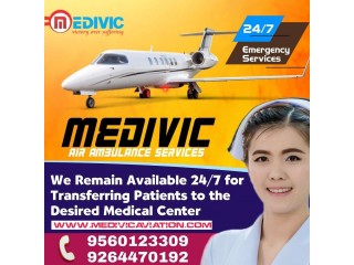 Take Medivic Air Ambulance in Guwahati with Excellent Medical Support