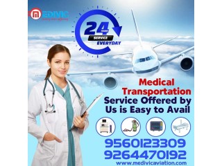 Book Medivic Air Ambulance Service in Varanasi at a Genuine Amount