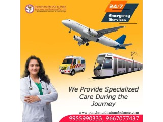 Acquire Panchmukhi Train Ambulance Services in Ranchi with Modern Medicinal Services