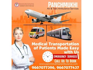 Obtain Panchmukhi Train Ambulance Services in Guwahati for Stress-Free Patient Shifting