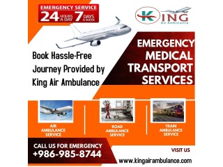 Pick Super-Fast Train Ambulance Services in Guwahati with ICU Setup