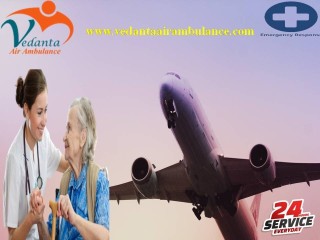 Choose Vedanta Air Ambulance Service in Patna for the Urgent Situation Patient Relocation