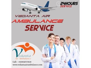 Hire Simple Cost ICU Setup by Vedanta Air Ambulance Service in Mumbai