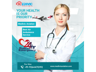 Take Affordable Air Ambulance Service in Lucknow by Medivic