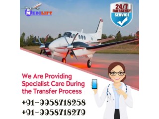 Avail of the Best Life Support Air Ambulance in Patna by Medilift for the Convenient Shifting