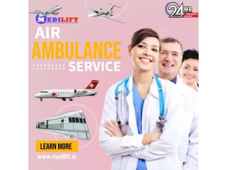 Obtain First-Class MICU-Based Air Ambulance in Kolkata by Medilift at Affordable Cost
