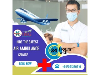 Take Prominent ICU Support Air Ambulance Service in Patna at a Low-Cost