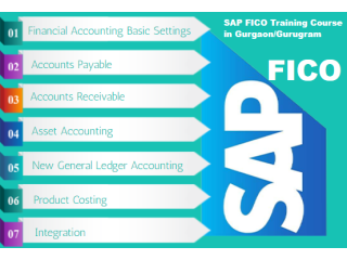 Authorized SAP FICO Certification Classes, Delhi, Noida, Ghaziabad, Faridabad Gurgaon, SLA Finance Course, 100% Job. Salary Upto 6.3 LPA,