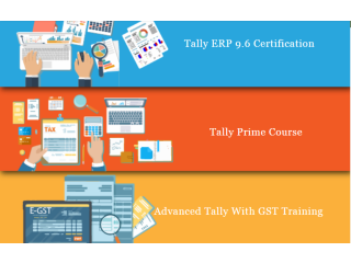 Tally Course, 100% Job, Salary upto 20K, SLA ERP & Prime, Excel Training Certification, Delhi