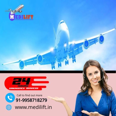 obtain-reasonable-charter-air-ambulance-in-mumbai-by-medilift-with-all-curative-comfort-big-0