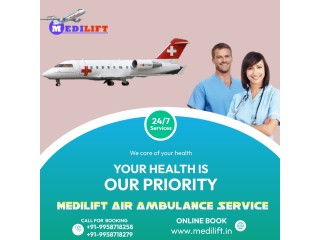 Indias Best ICU for The Quick and Comfort Shifting by Medilift Air Ambulance in Silchar