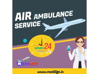 Utilize Top Class ICU Air Ambulance Service in Guwahati with Modern Medical Support by Medilift