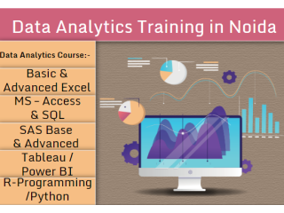 Best Business Analytics Course With Certification | SLA Institute, Tableau Classes, 100% Job in Delhi, Noida, Gurgaon, 2023 Offer,