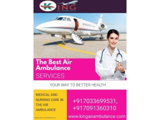 Utilize King Air Ambulance Service in Bangalore with Medical Equipment