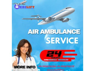 Choose the Secure Charter Air Ambulance Service in Dibrugarh for Prompt Shifting by Medilift