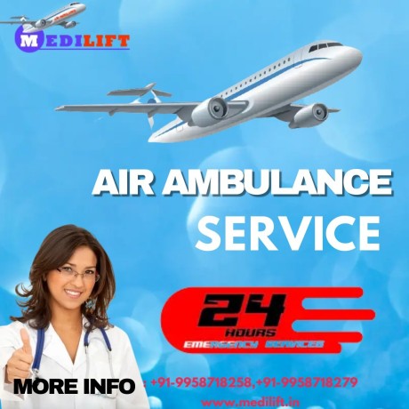 choose-the-secure-charter-air-ambulance-service-in-dibrugarh-for-prompt-shifting-by-medilift-big-0