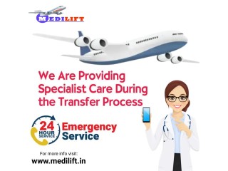 Get the Safe Emergency Charter Air Ambulance Service in Bangalore by Medilift