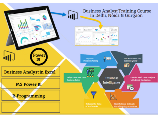 Best Business Analytics Certification, Delhi, Noida, Ghaziabad, SLA Institute, Power BI, Tableau, Training Course, Jan 23 Offer, 100% Job,