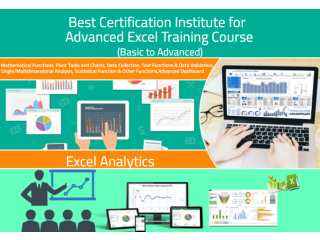 Job Oriented Excel Tutorial in Delhi, Noida, Ghaziabad, MIS Course, VBA Macros SQL, Free MNC Placement, Jan 23 Offer, 100% Job,