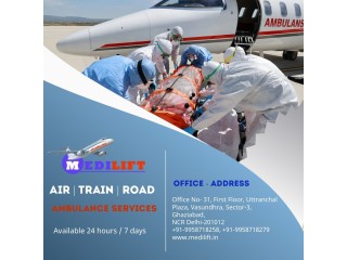 Choose Medilift Air Ambulance in Delhi to Get an Immediate Air Ambulance