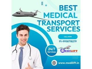 Contact Medilift Air Ambulance in Mumbai for Bed to Bed Shifting at Low Cost