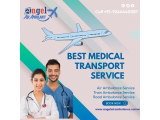 Take Air Ambulance Service in Bhopal by Angel at Lower Cost for Safest Shifting