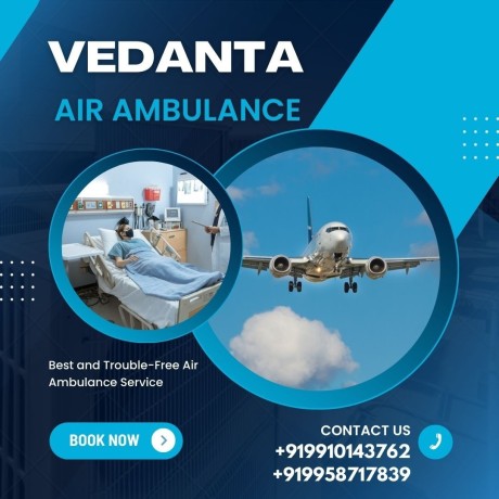 vedanta-air-ambulance-in-kolkata-with-devoted-medical-crew-big-0