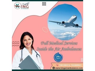 Hire the Topmost and most Advanced Air Ambulance Services in Silchar from King